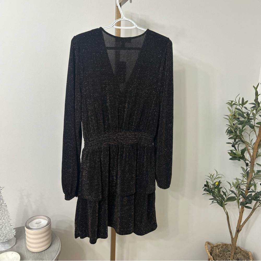 Michael Kors Black Shimmer Dress - Picture 7 of 10